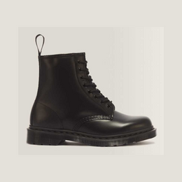 1460 Mono Smooth Leather Lace Up Boots — Black