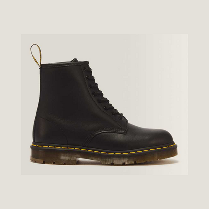 1460 Slip Resistant Leather Lace Up Boots — Black