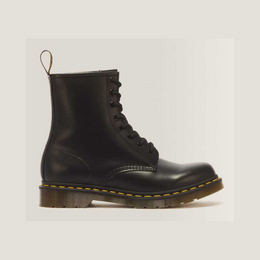 1460 Smooth Leather Lace Up Boots — Black