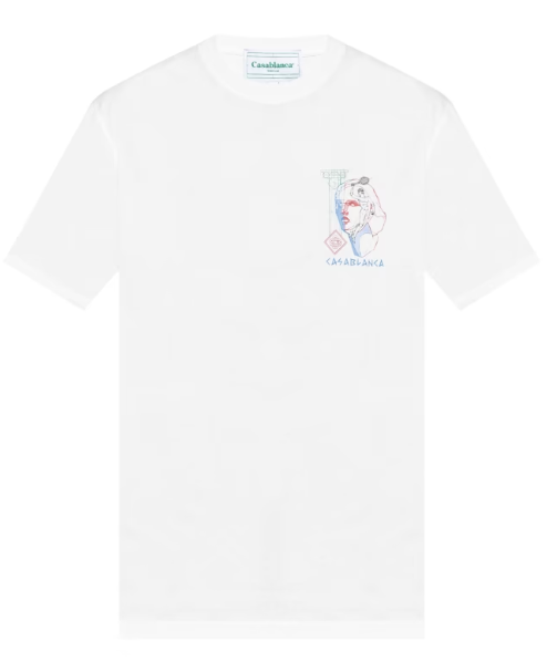 Casablanca Tennis Play In Progress T-Shirt