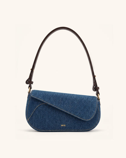 Addisyn Shoulder Bag - Blue Denim