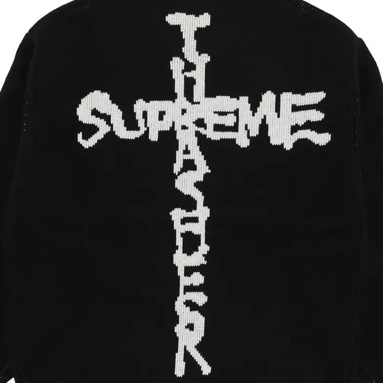 Supreme X Thrasher sweater Black