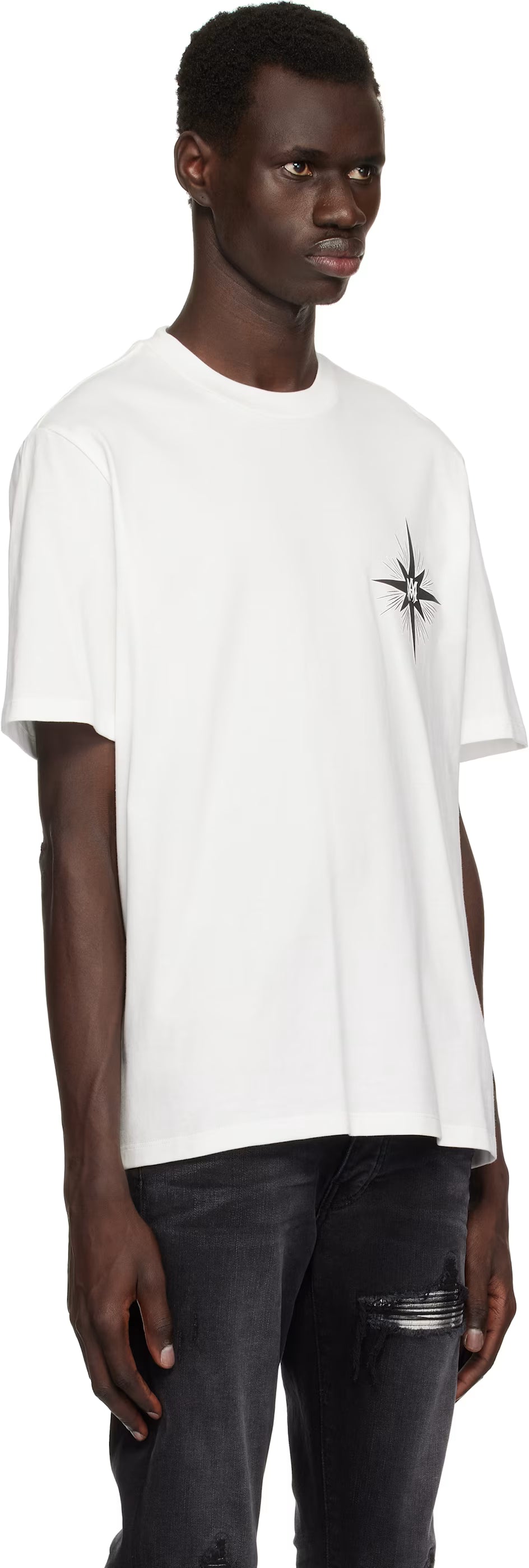 White 'Amiri' Starburst T-shirt