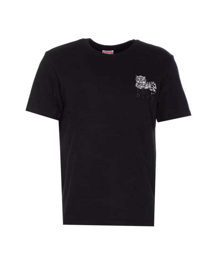 Kenzo Happy Tiger Embroid T-Shirt