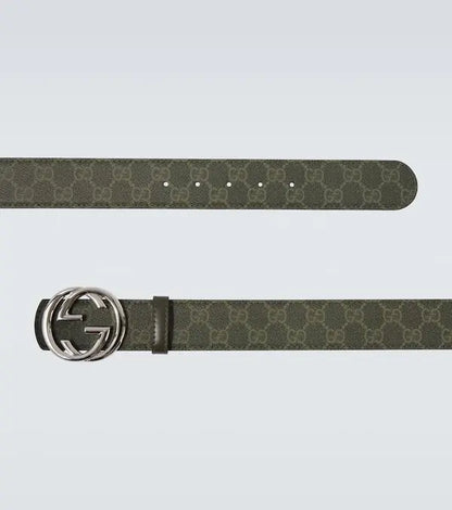 Gucci  gg reversible leather belt