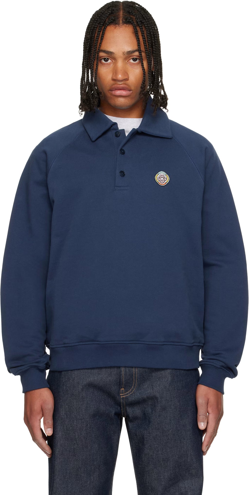 Navy Collar Polo