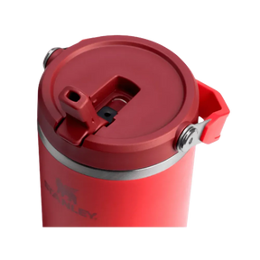 Stanley Flip Straw Iceflow Tumbler chili Red