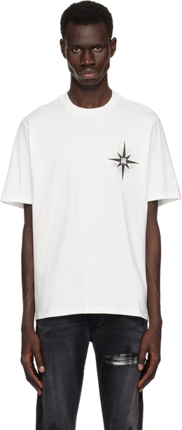 White 'Amiri' Starburst T-shirt