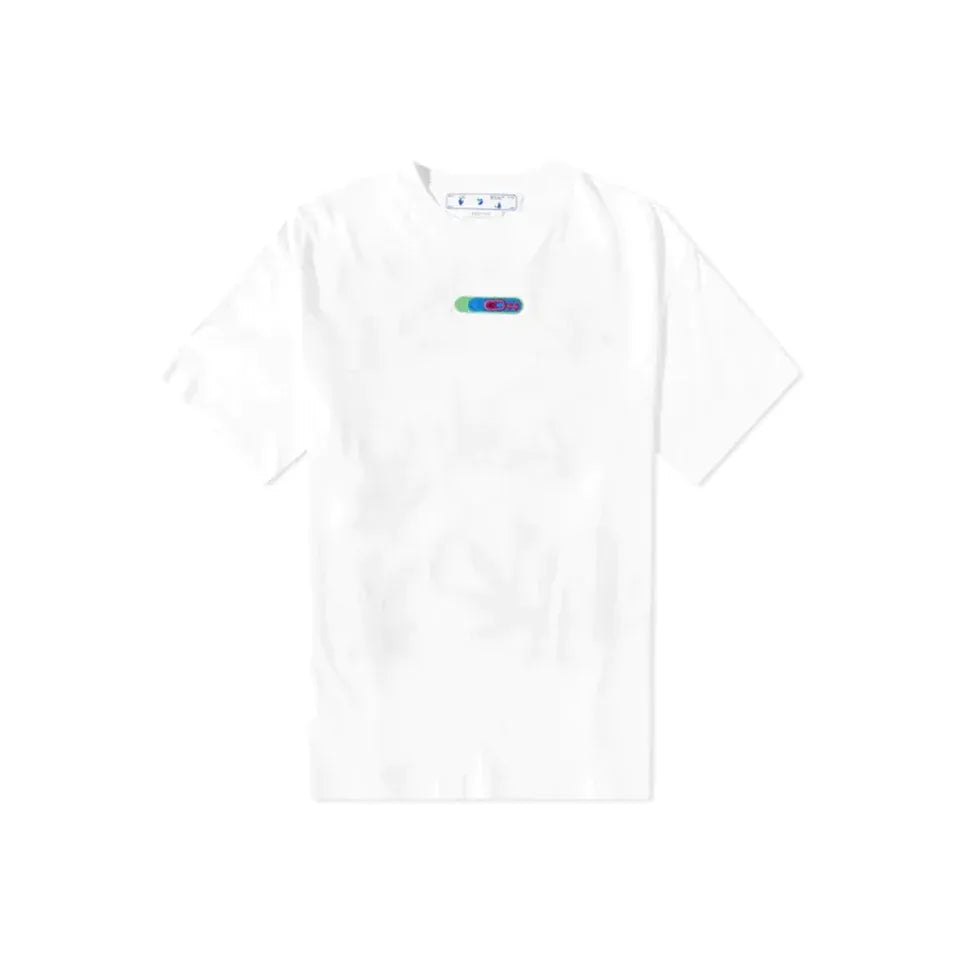 Off-White Weed Arrows White Oversized Tee