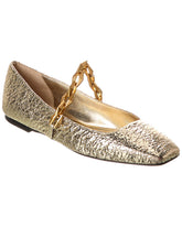 Jimmy Choo Diamond Tilda Leather Flat