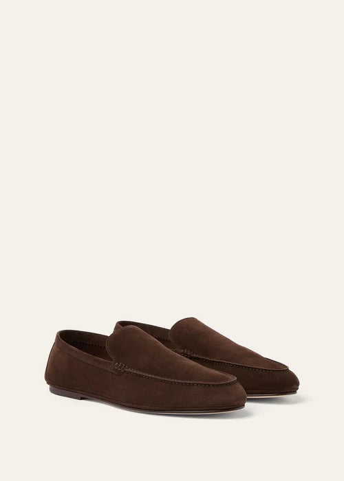 LoroPiana Summer Anton Walk Loafer Terra