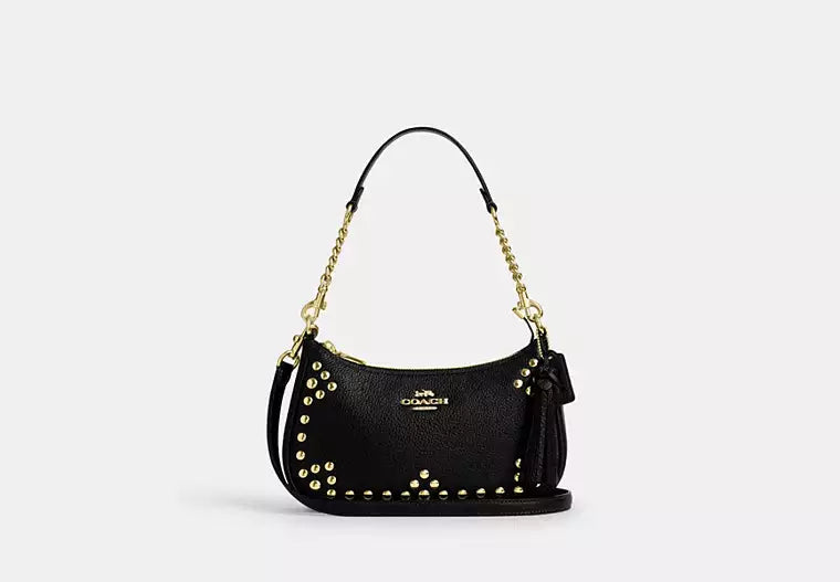 Coach Teri Shoulder Bag With Rivets - Bags | Shop From The Mirage