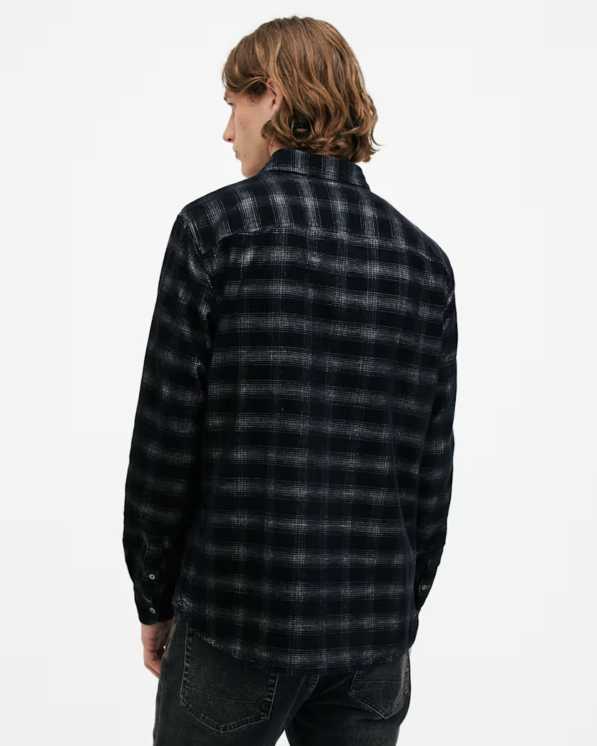 Kink Corduroy Checked Relaxed Fit Shirt