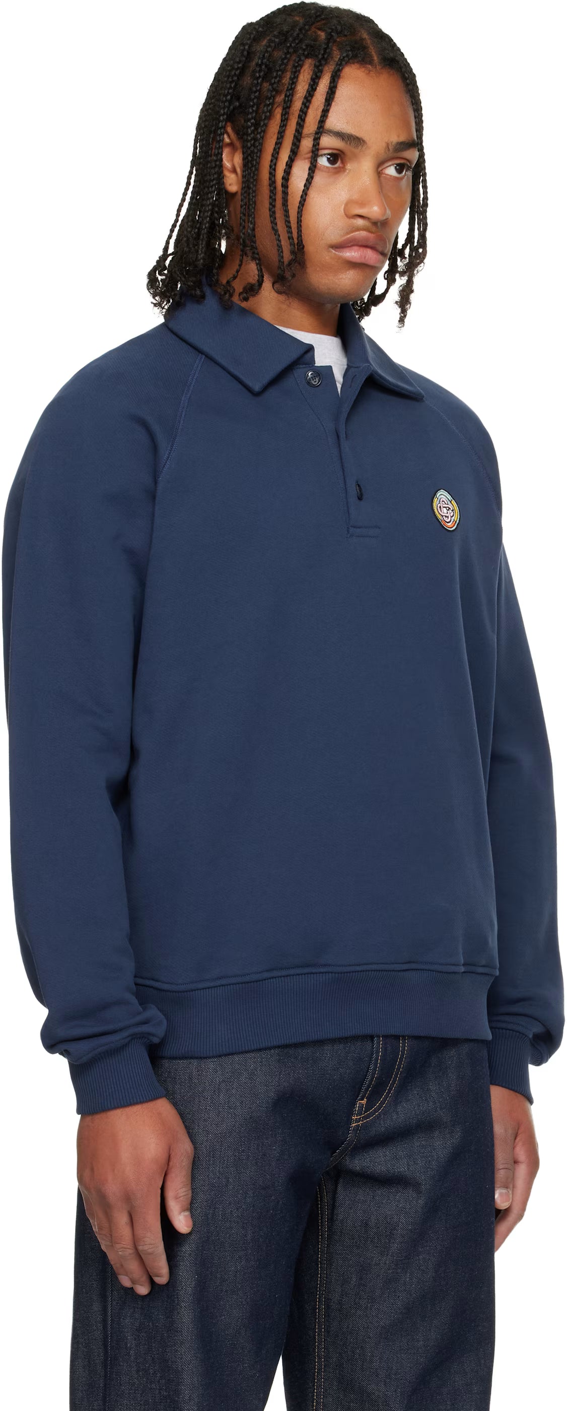 Navy Collar Polo