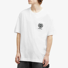 Givenchy Crest Logo T-Shirt in White
