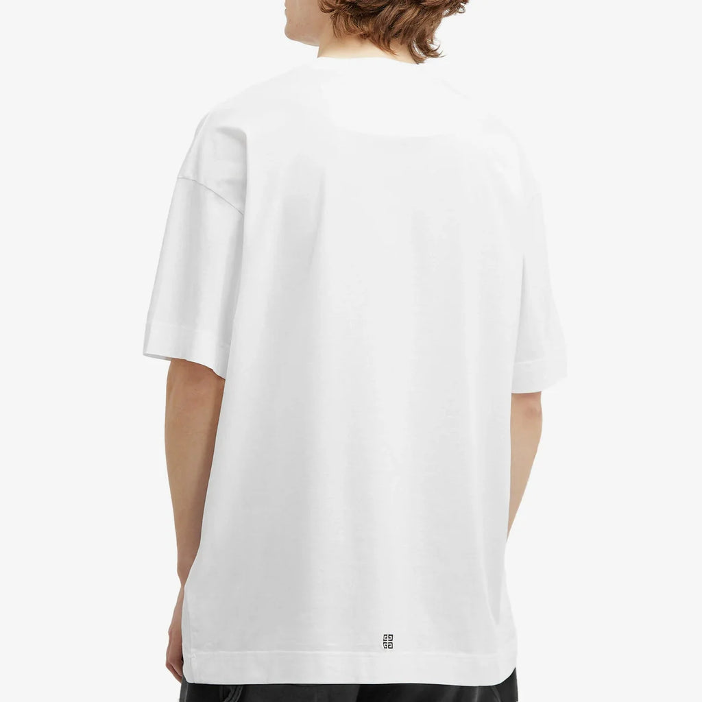 Givenchy Crest Logo T-Shirt in White