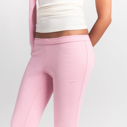 Cotton Fleece Slim Pant