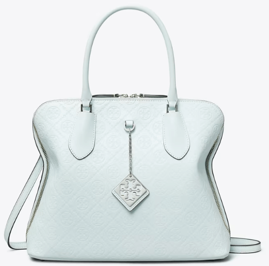 Tory Burch T MONOGRAM LEATHER SWING SATCHEL - Bags | Shop From The Mirage