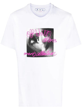 Off-White Tornado Type T-Shirt in White