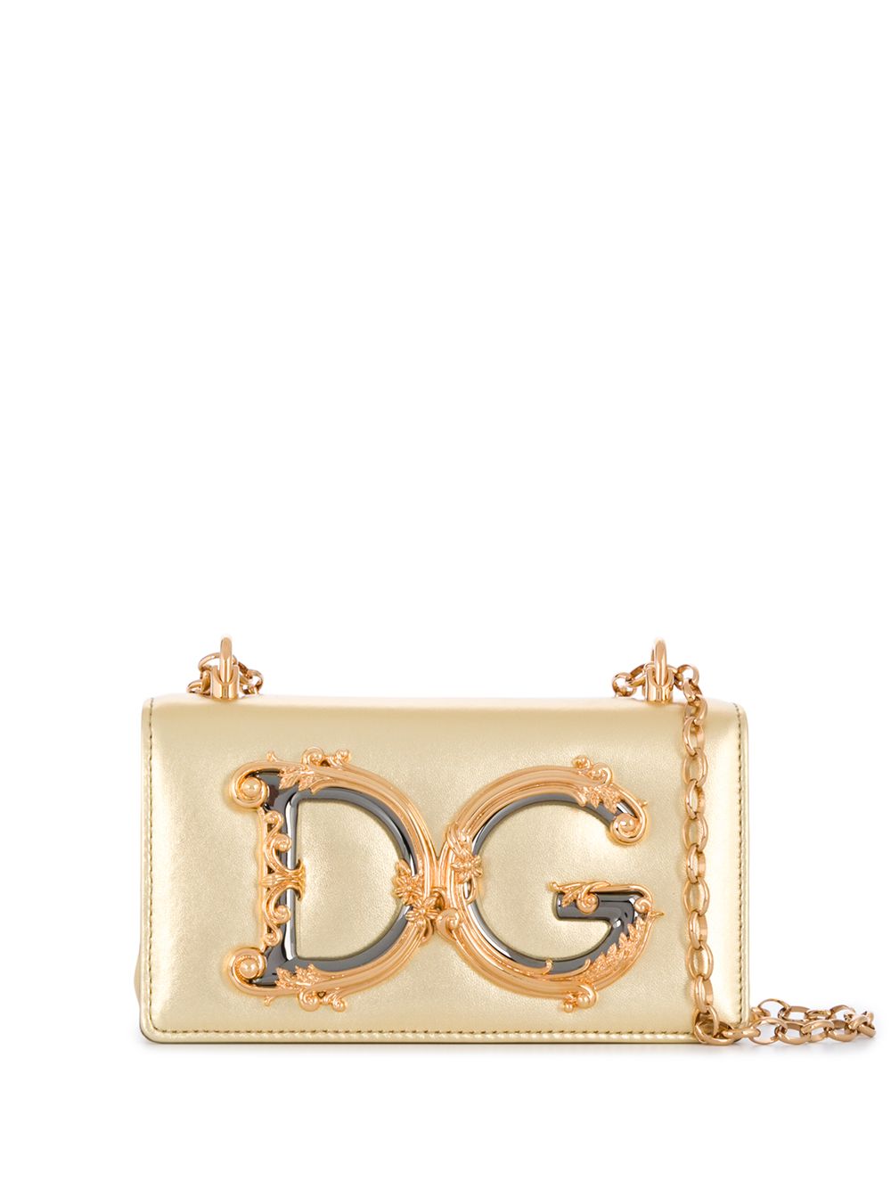DG Girls leather mini bag