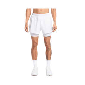 Gymshark Running 2 in 1 Shorts White