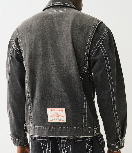 DENIM BIG T JACKET
