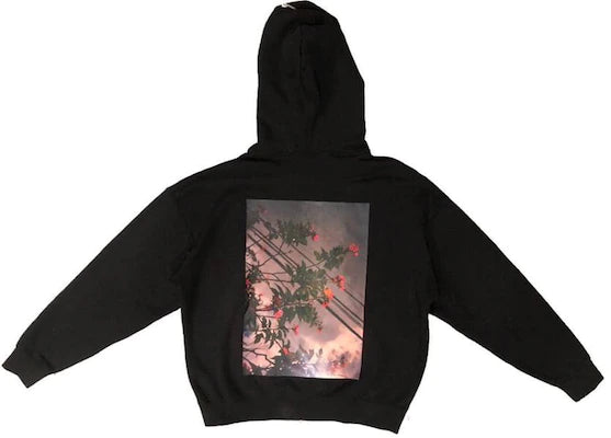 Essentials Hoodie SS19 - Floral Black