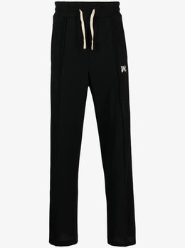 Palm Angels monogram-embroidered track pants