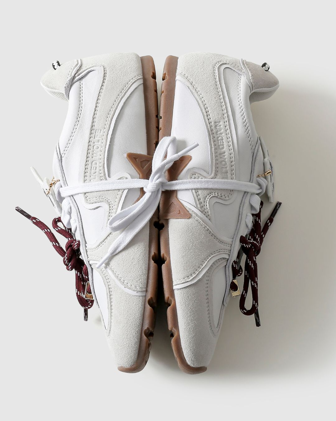 Adored White Suede/Leather