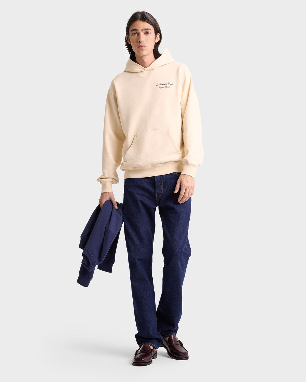 Faubourg Hoodie - Cream/Chocolate