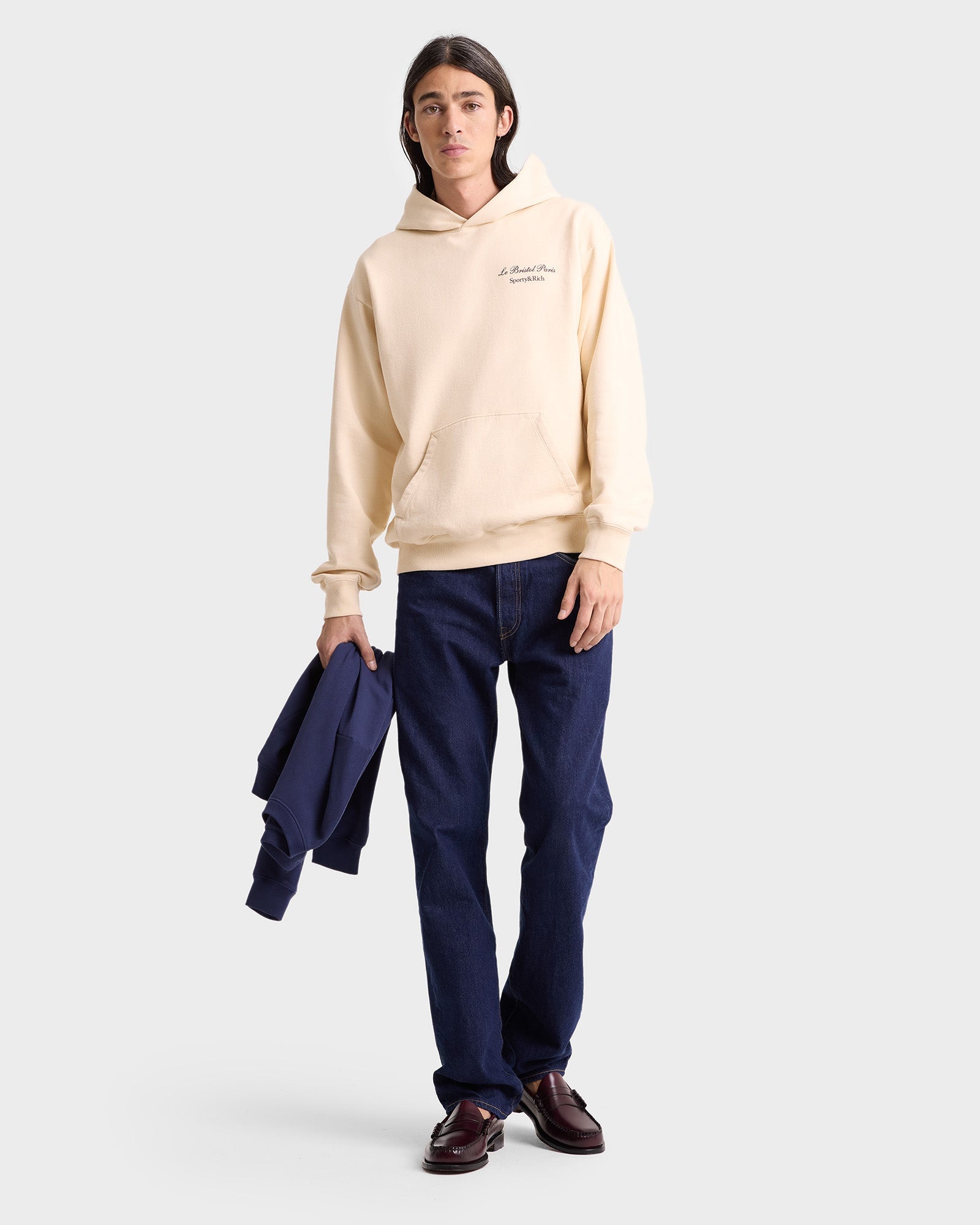 Faubourg Hoodie - Cream/Chocolate