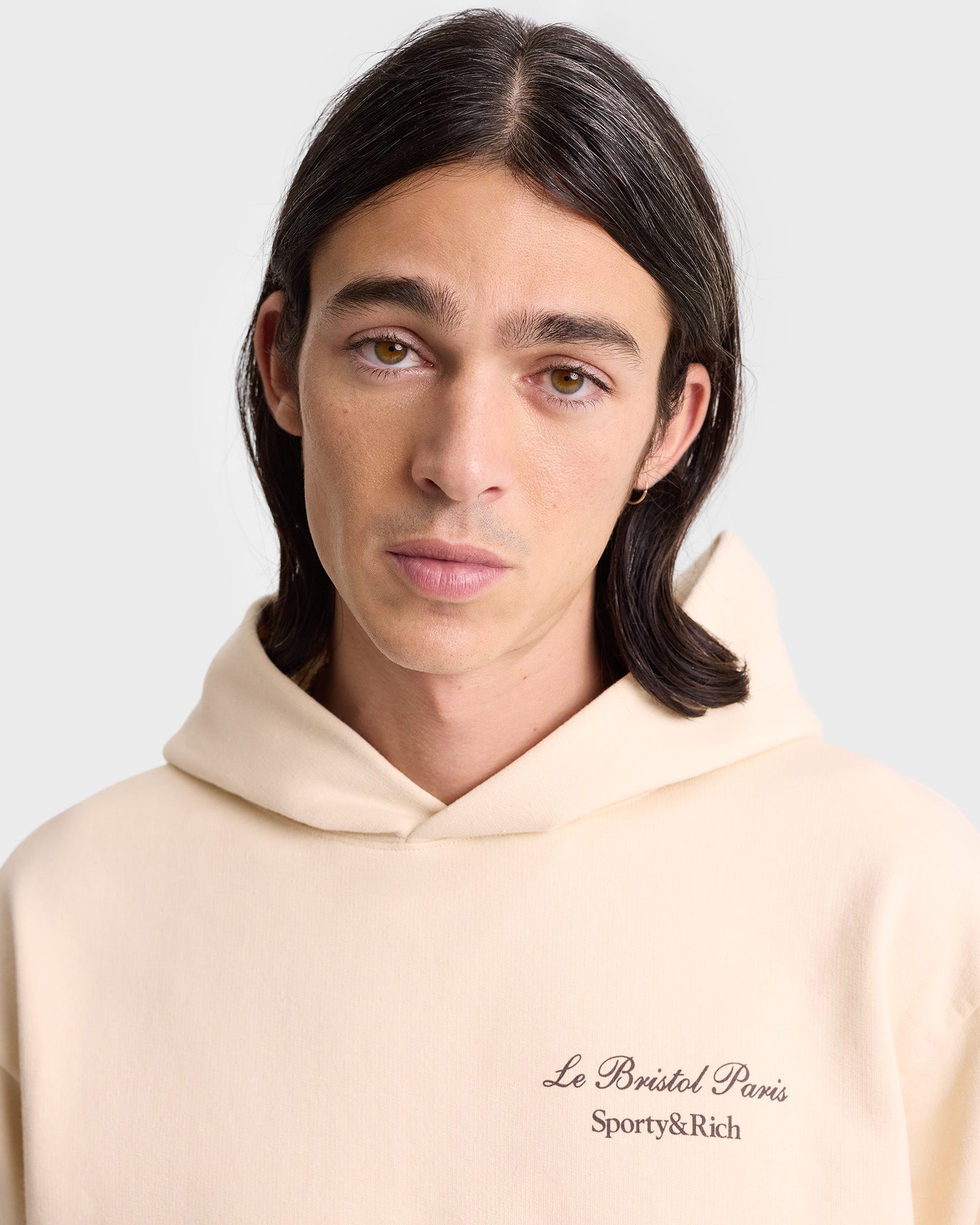 Faubourg Hoodie - Cream/Chocolate