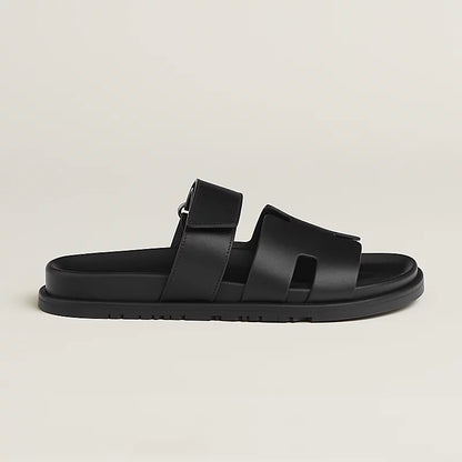 Chypre sandal in Noir
