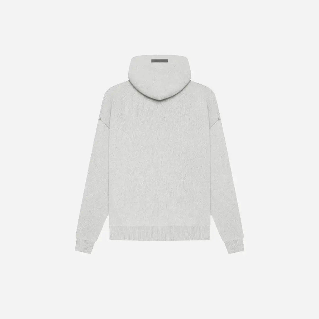 Essentials Fear of God Essentials Knit Pullover Hoodie (SS21) Light Heather Oatmeal - Size: S Hoodies | Shop From The Mirage