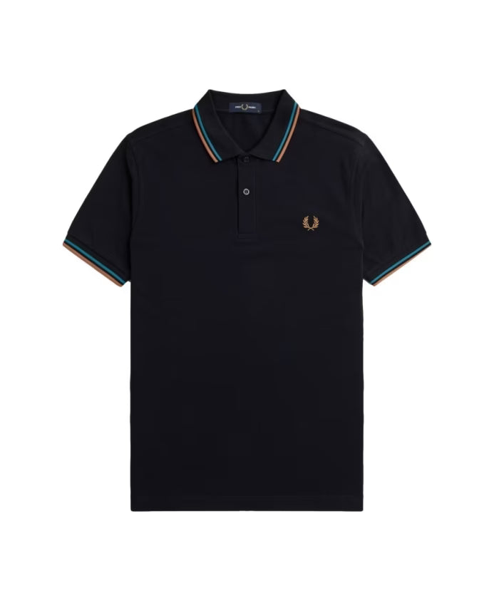 Fred Perry Marino Twin Tipped Polo Shirt