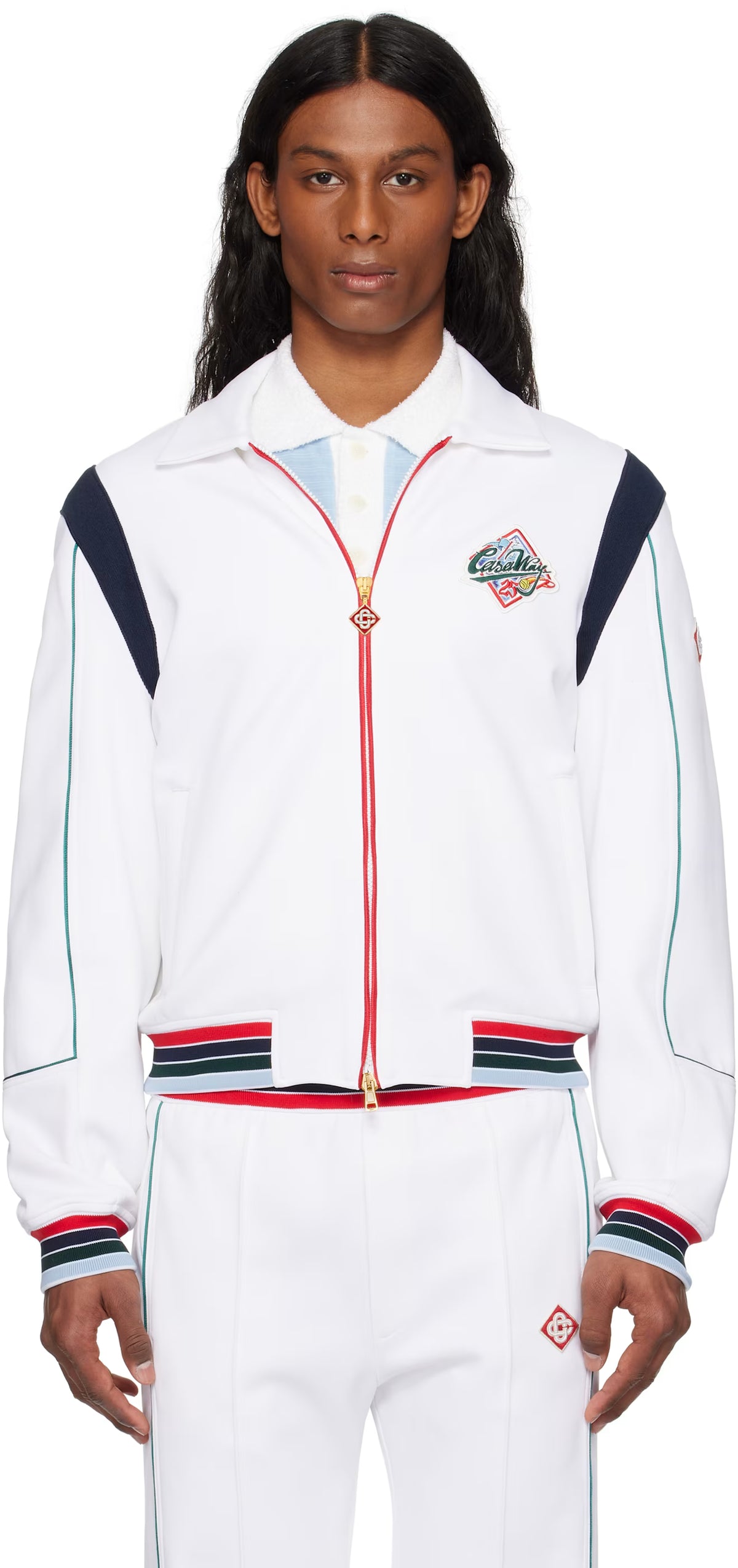 White 'Casa Way' Sports Jacket