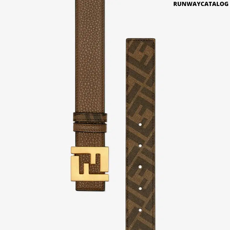 Blue FF Buckle Reversible Belt