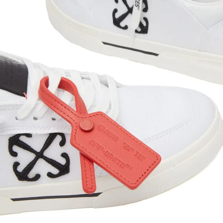 Off White Off-White Vulcanzied Canvas Sneaker - Size: UK 7 Sneakers | Shop From The Mirage