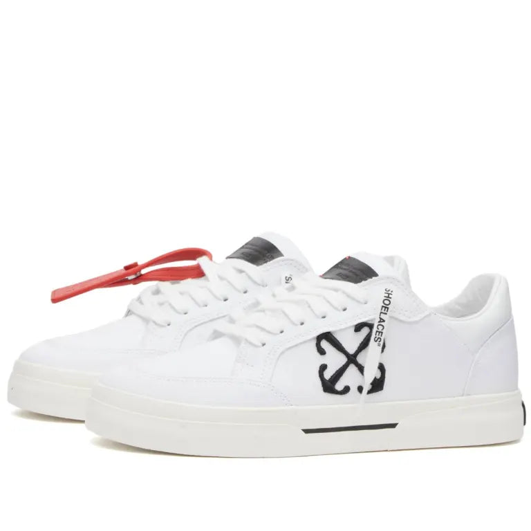 Off White Off-White Vulcanzied Canvas Sneaker - Size: UK 7 Sneakers | Shop From The Mirage