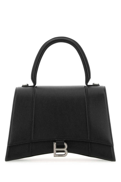 Balenciaga Black Hourglass Medium Shoulder Bag - Size: One Size Bags | Shop From The Mirage