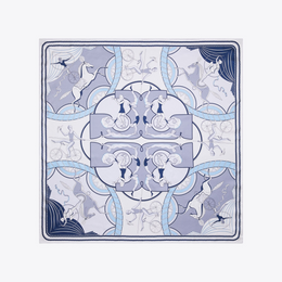 Aeronauts Double-Sided Silk Square