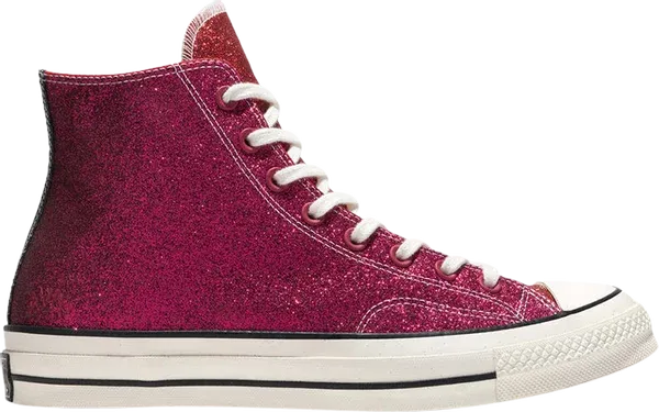 Converse Chuck Taylor All-Star 70 HiJW Anderson Glitter Yellow Red