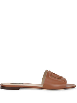 DG Millennials leather slides