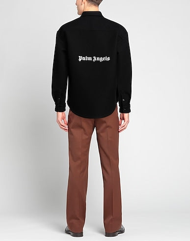 PALM ANGELS SOLID COLOUR SHIRTS