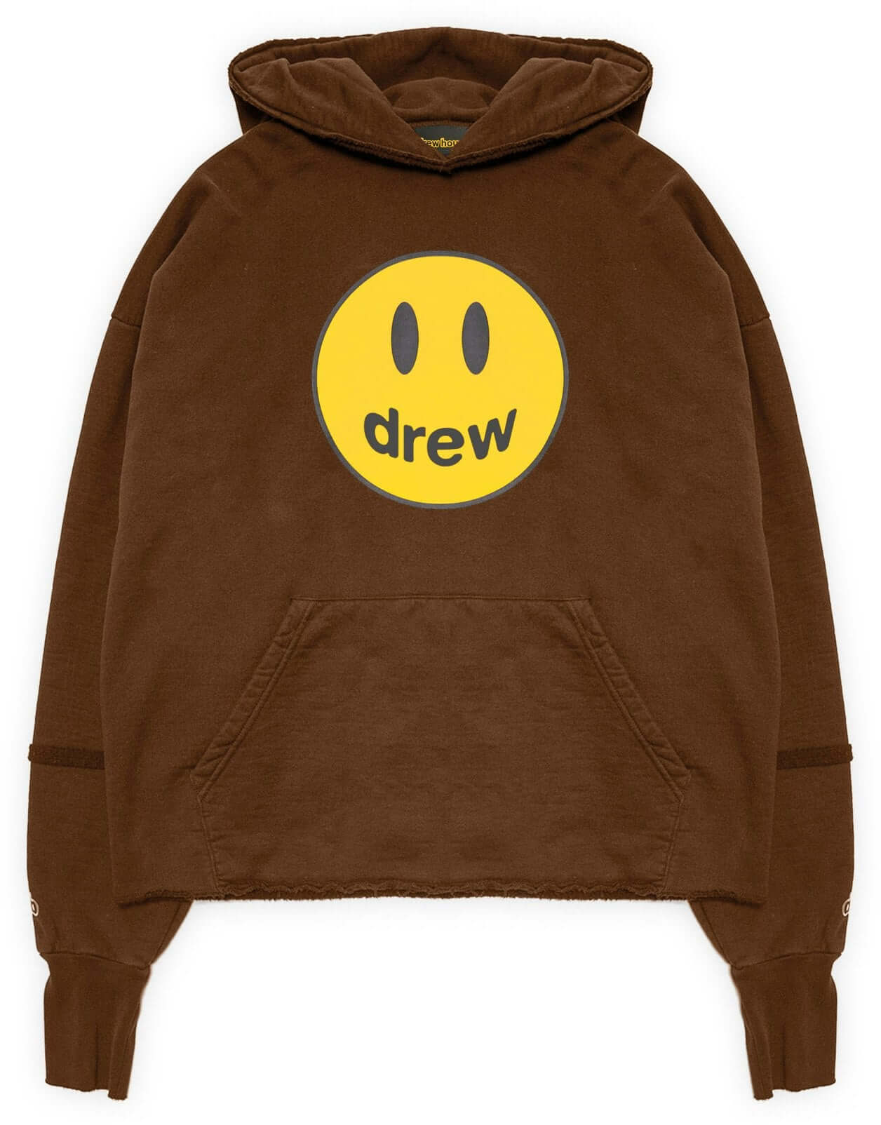 Drew Drew Hoodie - Mascot Deconstructed Brown - Size: XS Hoodies | Shop From The Mirage