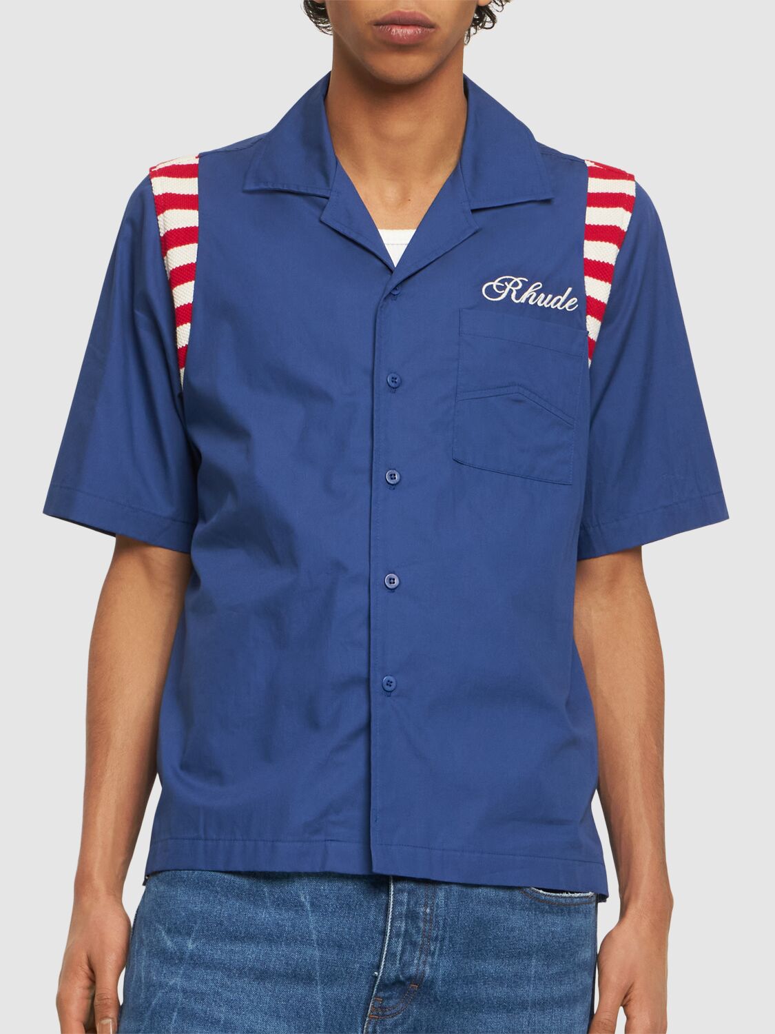 RHUDE RHUDE America Spirit poplin shirt - Size: M Shirts | Shop From The Mirage