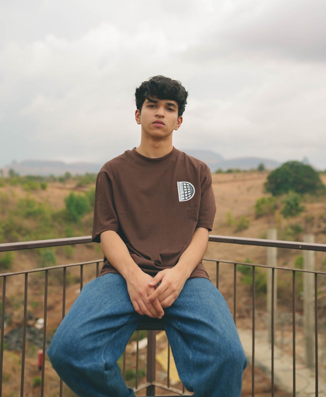 Sunburned Brown Tee