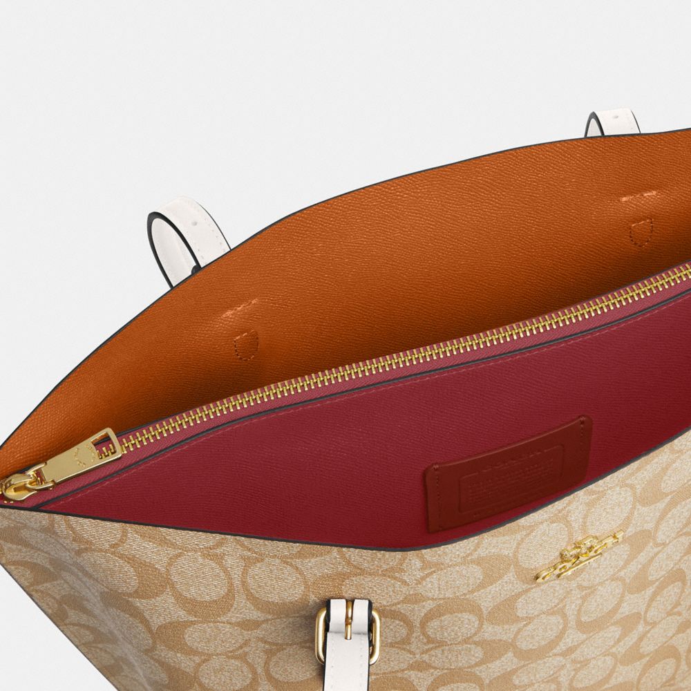 Mollie Tote Bag In Signature Canvas