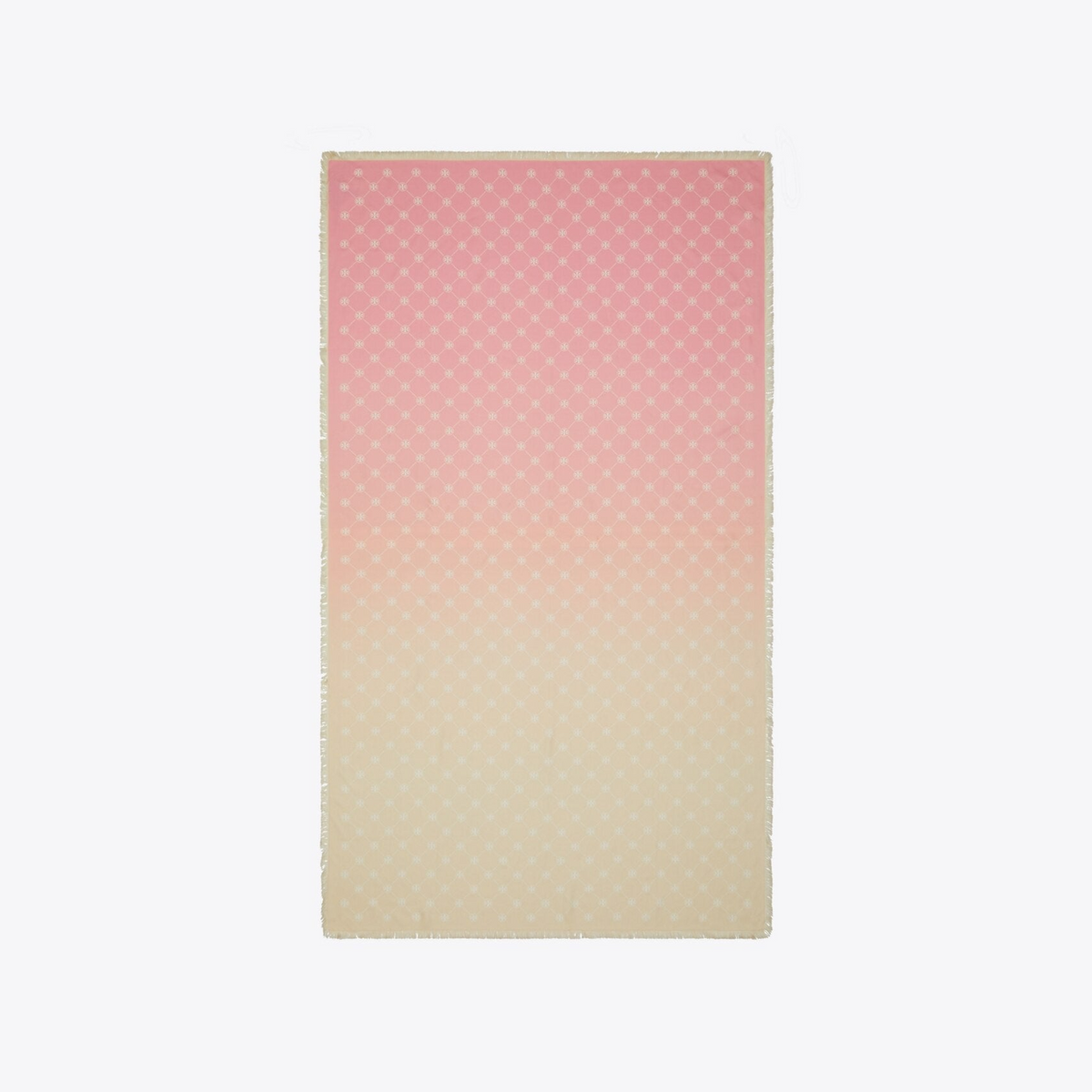 T Monogram Silk Oblong Scarf