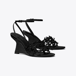 Mini Bow Espadrille Wedge